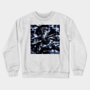 Puff The Magic Dragon -  Black and White Crewneck Sweatshirt